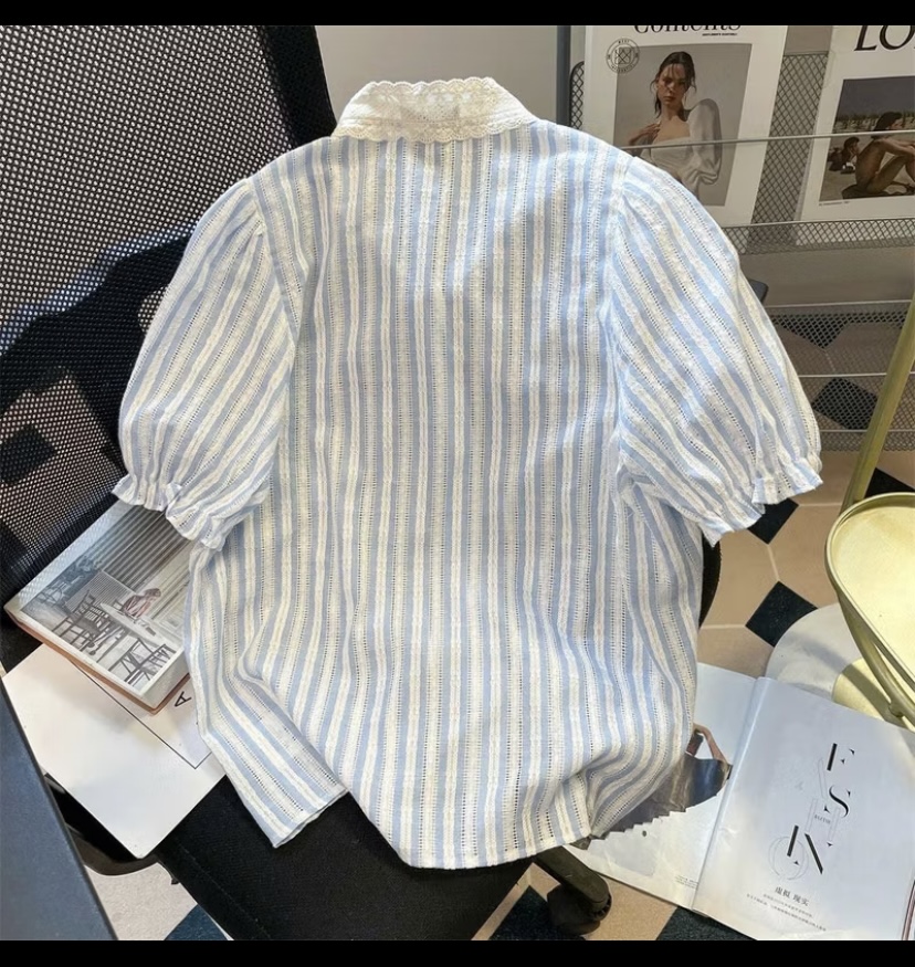 Áo sơ mi xinh xắn kiểu dáng hàn quốc - Hình ảnh 3