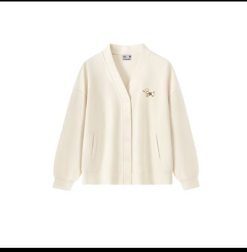 Áo khoác cardigan nỉ cotton