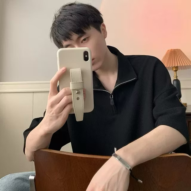 Áo Polo Cổ Khóa Tay Lỡ - Hình ảnh 2