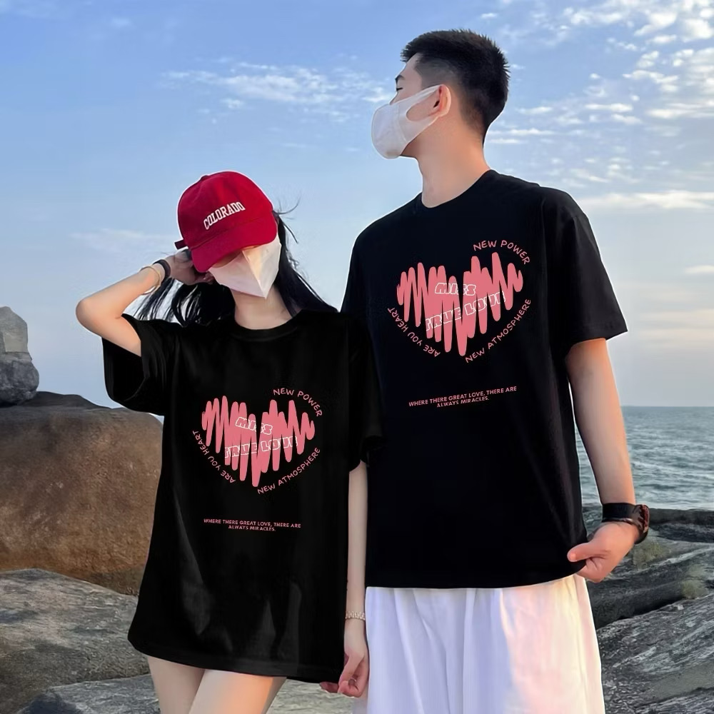 Áo đôi nam nữ form rộng unisex