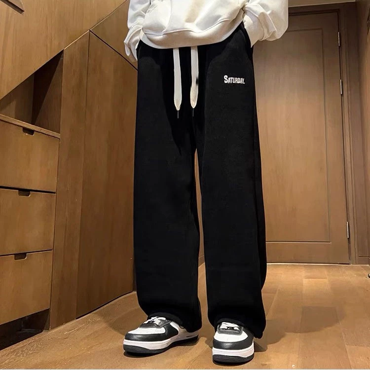 Quần Nhung Tăm Ống Rộng - Hình ảnh 2