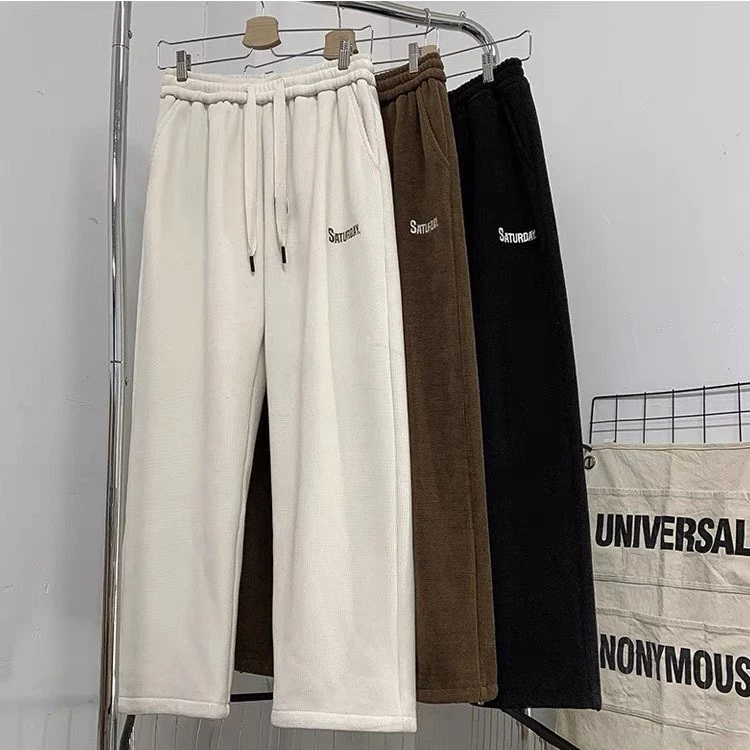 Quần Nhung Tăm Ống Rộng