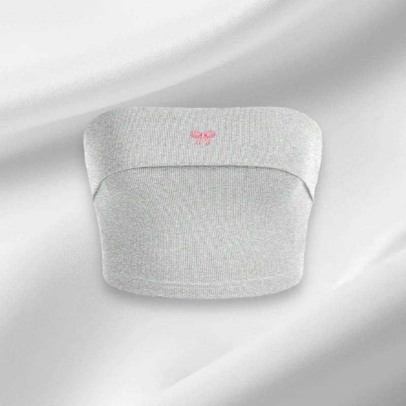 Áo ống croptop ôm body - Hình ảnh 4