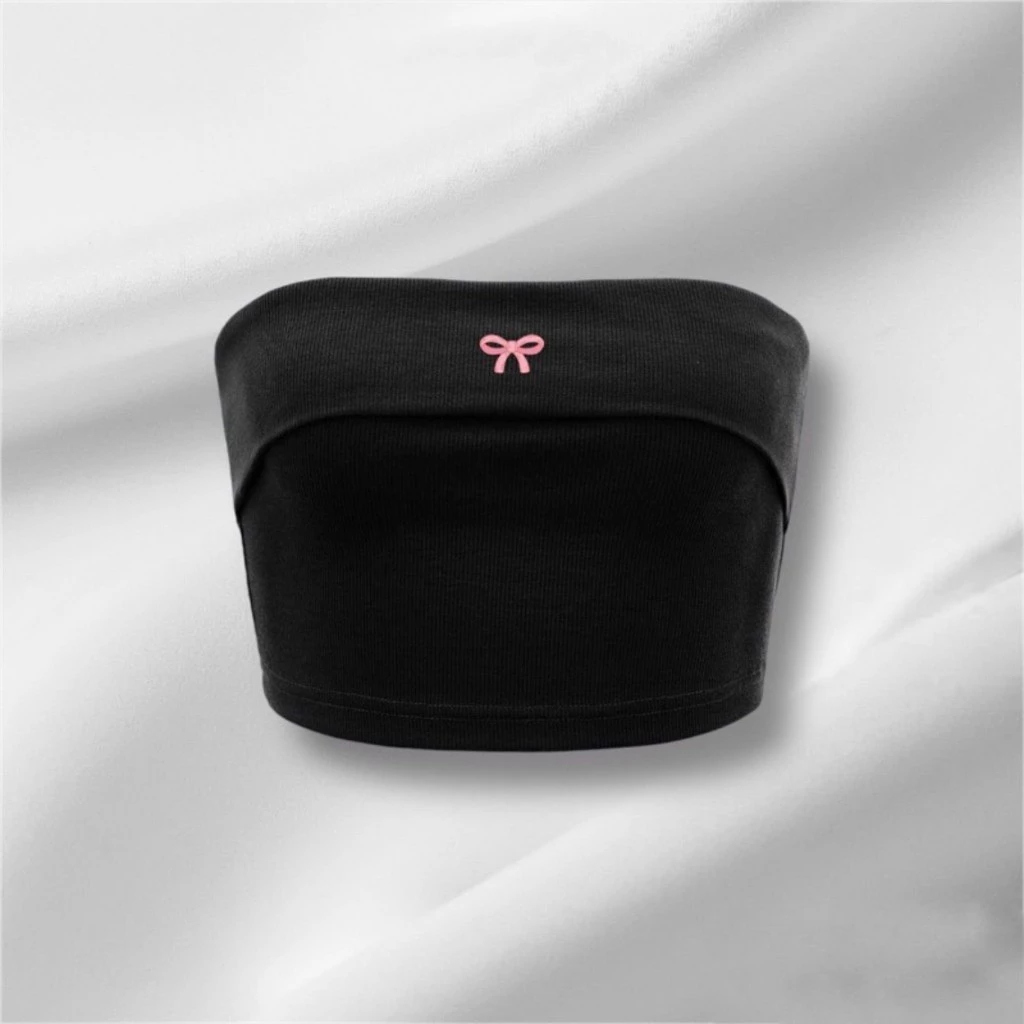 Áo ống croptop ôm body - Hình ảnh 2