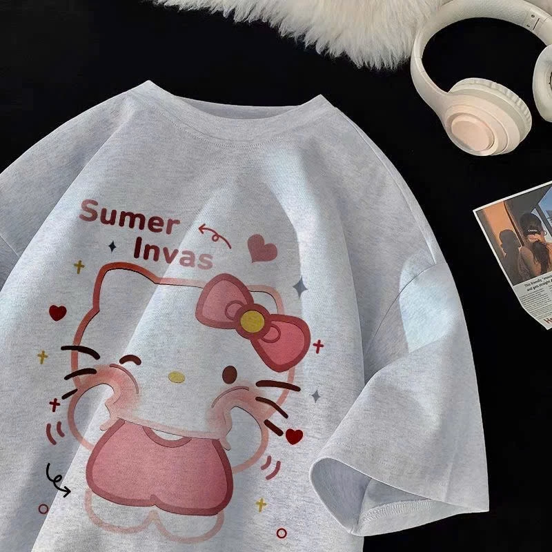 Áo thun hình hello kitty - Hình ảnh 2