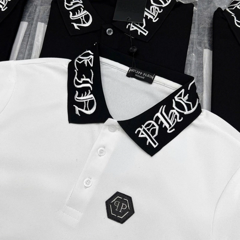 Áo Polo Nam Philipp Plein Thêu Cổ - Hình ảnh 3
